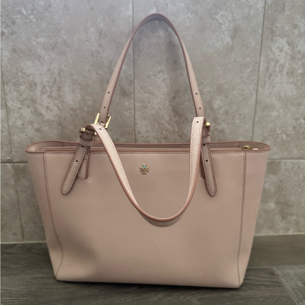 Tory Burch Robinson Blush Pink Tote